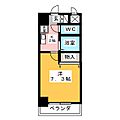 サザン名駅エクシード4階3.7万円