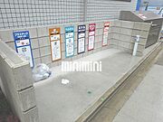 敷地内ごみ置き場です。