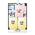大日町ハイツ高村2階6.5万円