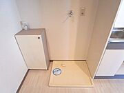 室内洗濯機置場です。