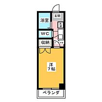 サンハイム大原  ｜ 愛知県名古屋市中川区新家１丁目（賃貸マンション1K・2階・22.00㎡） その2