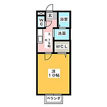 パインＫ  ｜ 愛知県名古屋市中川区吉津１丁目（賃貸アパート1K・1階・33.34㎡） その2