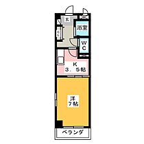 ハイツ並木Ｂ（I）  ｜ 愛知県名古屋市中村区並木２丁目（賃貸マンション1K・2階・30.20㎡） その2