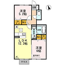 ホープＭ　VII  ｜ 愛知県名古屋市中川区吉津１丁目（賃貸アパート2LDK・1階・54.97㎡） その2