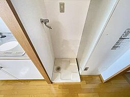 洗濯機置場です