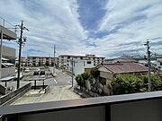 バルコニーからの眺めです。