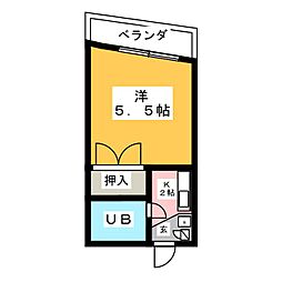 間取図画像 1K