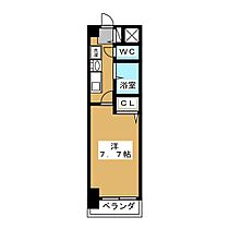 Ｄｅｕｘ　ｍｉｌｌｅ　ｄｅｕｘ 506 ｜ 愛知県名古屋市西区栄生１丁目（賃貸マンション1K・5階・24.08㎡） その2