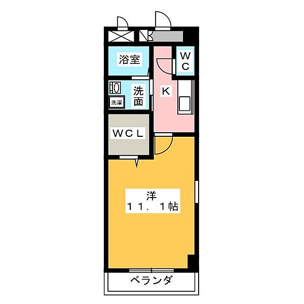 ウィル則武 ｜愛知県名古屋市中村区則武２丁目(賃貸マンション1K・3階・35.15㎡)の写真 その2