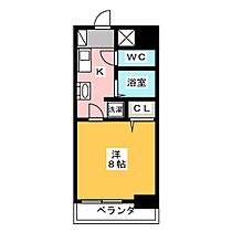 ベル名駅  ｜ 愛知県名古屋市西区名駅２丁目（賃貸マンション1K・2階・24.08㎡） その2