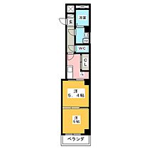 Ｂ’ｓ117　North  ｜ 愛知県名古屋市中村区竹橋町（賃貸マンション2K・6階・36.10㎡） その2