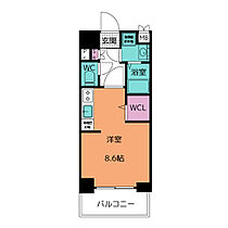 プレサンス名古屋菊井セルカ 905 ｜ 愛知県名古屋市西区菊井１丁目12-19（賃貸マンション1R・9階・25.84㎡） その2