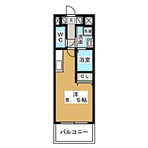 ラ・ヴィ・アン・ローズ  ｜ 愛知県名古屋市西区新道２丁目（賃貸マンション1R・8階・23.17㎡） その2