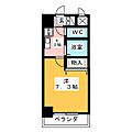 サザン名駅エクシード5階3.7万円