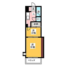 間取図画像 2K