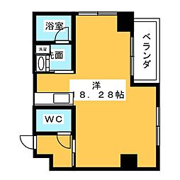 T'sRESIDENCENagoya 1LDKの間取図画像