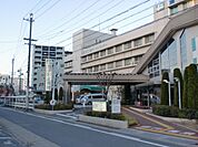 病院「増子記念病院まで190m」