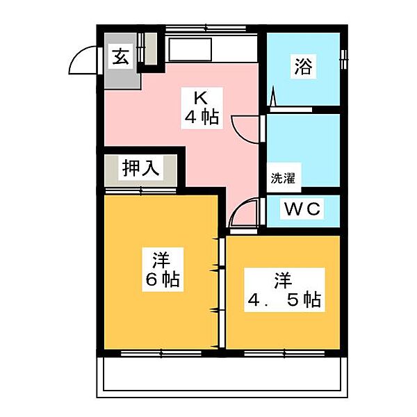 尾関コーポ ｜愛知県名古屋市中村区塩池町１丁目(賃貸マンション2DK・1階・35.00㎡)の写真 その2