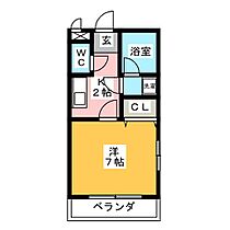 エクセルシオールＭ  ｜ 愛知県名古屋市中村区森田町３丁目（賃貸マンション1K・3階・23.46㎡） その2