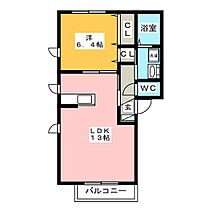 サザン　レジデンス  ｜ 愛知県あま市坂牧阿原（賃貸マンション1LDK・3階・46.25㎡） その2