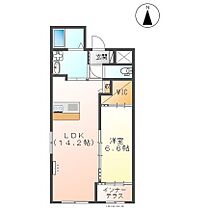 イーハ・トーヴ小路 103 ｜ 愛知県あま市小路３丁目4-10（賃貸マンション1LDK・1階・53.20㎡） その2