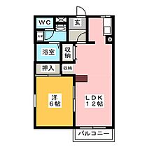 ニューエステートＡ  ｜ 愛知県あま市甚目寺流（賃貸アパート1LDK・2階・44.33㎡） その2