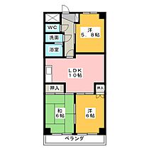 ロイヤルシティきくや  ｜ 愛知県名古屋市西区栄生２丁目（賃貸マンション3LDK・5階・57.22㎡） その2