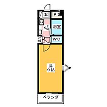 エコーハイムＫ  ｜ 愛知県名古屋市中村区靖国町１丁目（賃貸マンション1K・4階・25.63㎡） その2