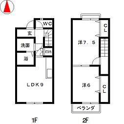 🉐敷金礼金0円！🉐CaSa山王A