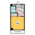 コーポ円山4階3.2万円