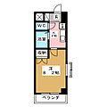 クレール中島4階3.8万円