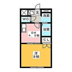 🉐敷金礼金0円！🉐アムールＡ−1