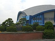 中学校「市立甚目寺中学校まで1700m」