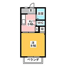 ハウス　ブライト  ｜ 愛知県名古屋市昭和区広路本町５丁目（賃貸アパート1K・1階・24.71㎡） その2