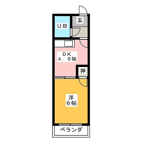 小川ビル ｜愛知県名古屋市昭和区長戸町５丁目(賃貸マンション1DK・4階・21.60㎡)の写真 その2