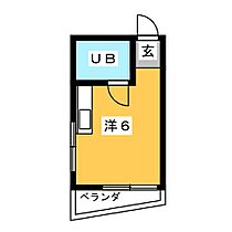 山崎川ハイム  ｜ 愛知県名古屋市昭和区安田通６丁目（賃貸マンション1R・2階・15.07㎡） その2