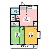 青杏ビル  ｜ 愛知県名古屋市昭和区川名本町３丁目（賃貸マンション2LDK・3階・41.58㎡） その2