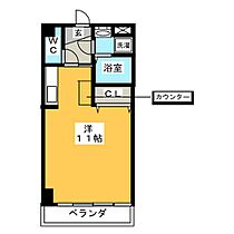 クレア桜山  ｜ 愛知県名古屋市瑞穂区川澄町３丁目（賃貸マンション1R・1階・28.69㎡） その2