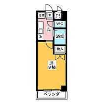 アベニューＳ・Ｋ  ｜ 愛知県名古屋市昭和区車田町１丁目（賃貸マンション1K・3階・24.89㎡） その2