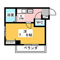 ノーブル千賀  ｜ 愛知県名古屋市昭和区松風町２丁目（賃貸マンション1K・4階・23.92㎡） その2