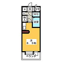 桜山アネックス  ｜ 愛知県名古屋市瑞穂区桜見町１丁目（賃貸マンション1R・6階・24.90㎡） その2