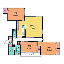 ＤＵＲＡＮＴＡ 101 ｜ 愛知県名古屋市昭和区荒田町１丁目24（賃貸マンション3LDK・1階・84.45㎡） その2