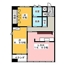 フローラル小桜  ｜ 愛知県名古屋市昭和区小桜町２丁目（賃貸マンション2LDK・3階・71.11㎡） その2