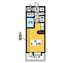 桜山アネックス  ｜ 愛知県名古屋市瑞穂区桜見町１丁目（賃貸マンション1R・5階・24.90㎡） その2