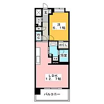 プレディアコート御器所  ｜ 愛知県名古屋市昭和区明月町２丁目（賃貸マンション1LDK・4階・45.96㎡） その2