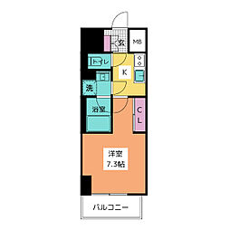 nextagefukiage 1Kの間取図画像