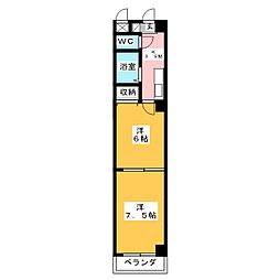 BloisCerezo 2Kの間取図画像