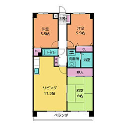 シティ・ライフ吹上 3LDKの間取図画像