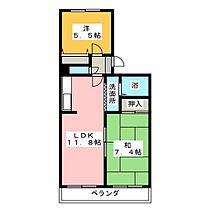 牛立曽七ハオス  ｜ 愛知県名古屋市中川区牛立町４丁目（賃貸マンション2LDK・1階・53.78㎡） その2