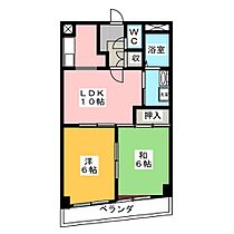 メイプル金山  ｜ 愛知県名古屋市熱田区金山町１丁目（賃貸マンション2LDK・7階・52.84㎡） その2